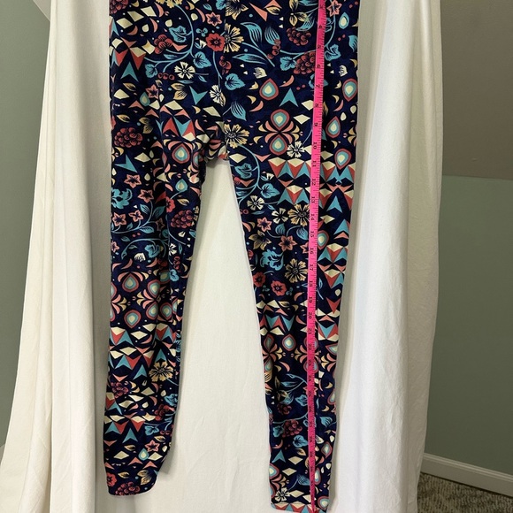 LulaRoe Floral Patterned Womens Leggings one size - Picture 7 of 7